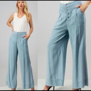 Brand New Chambray Pants